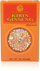 Kirin Ginseng Root slices- Certified Organic