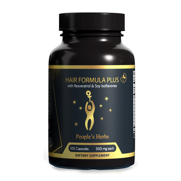 Hair Formula Plus with Resveratrol & Soy Isoflavones - 100 CAPSULE