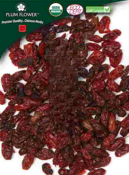 Shan Zhu Yu, unsulfured- Certified Organic