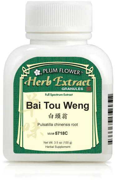 Bai Tou Weng extract granule
