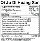 Qi Ju Di Huang San extract powder