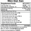 Wen Dan San extract powder