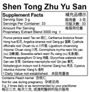 Shen Tong Zhu Yu San extract powder