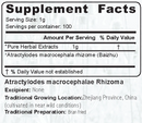 Baizhu 3:1 - 100 g / concentrated herbal extract