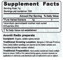 Chuanwu (Zhi) 5:1 - 100 g / concentrated herbal extract