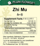 Zhi Mu extract granule