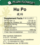 Hu Po extract granule