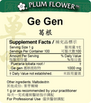Ge Gen extract granule