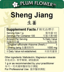 Sheng Jiang extract granule