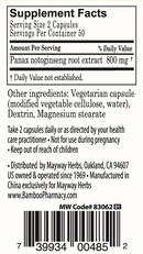 Notoginseng Capsules